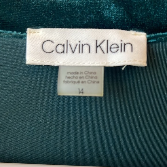 NWT CALVIN KLEIN KNNOTV WAIST DRESS - Picture 3 of 5